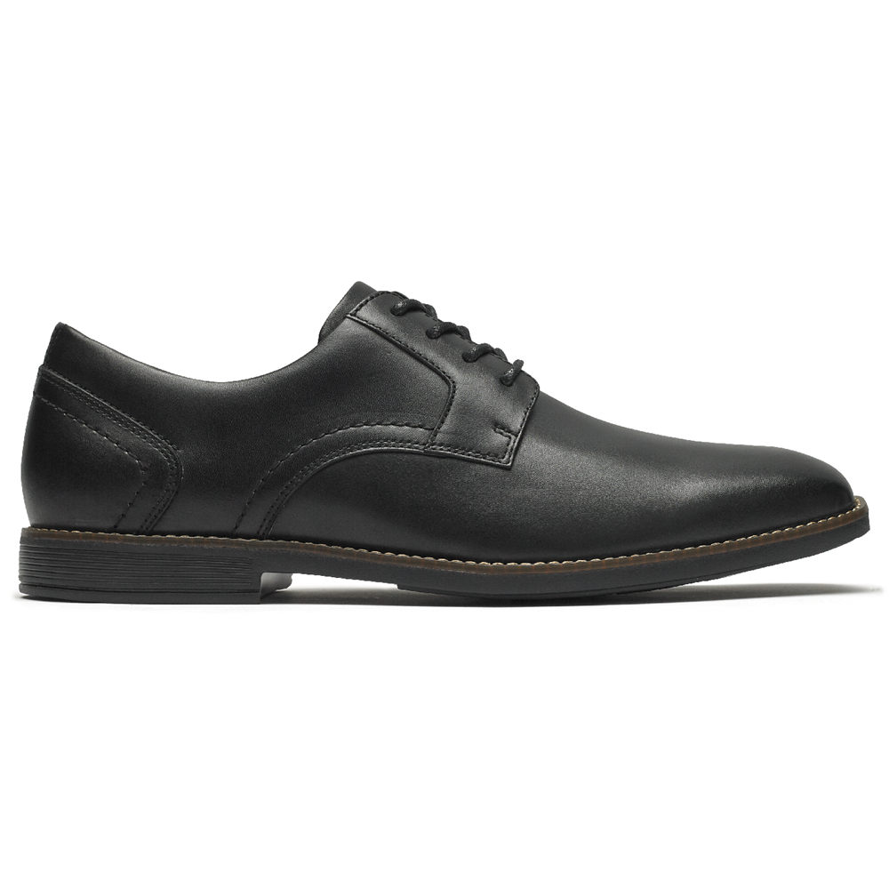 Rockport Snøre Sko Herre Svart - Slayter Plain Toe Shoe - MVUK02359